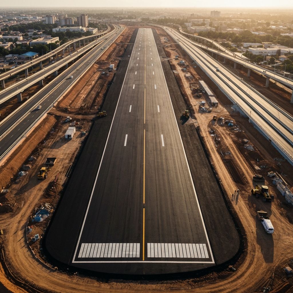 Luena Roads & Runways